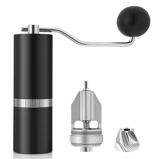 MONTWAVE GU2 Manual coffee grinder, capacity30g, stainless steel conical burr, removable body shell, 36 levels of Adjustable Setting